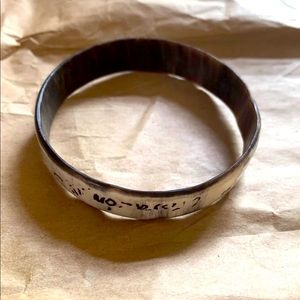 Vintage Unique Carved Bracelet.